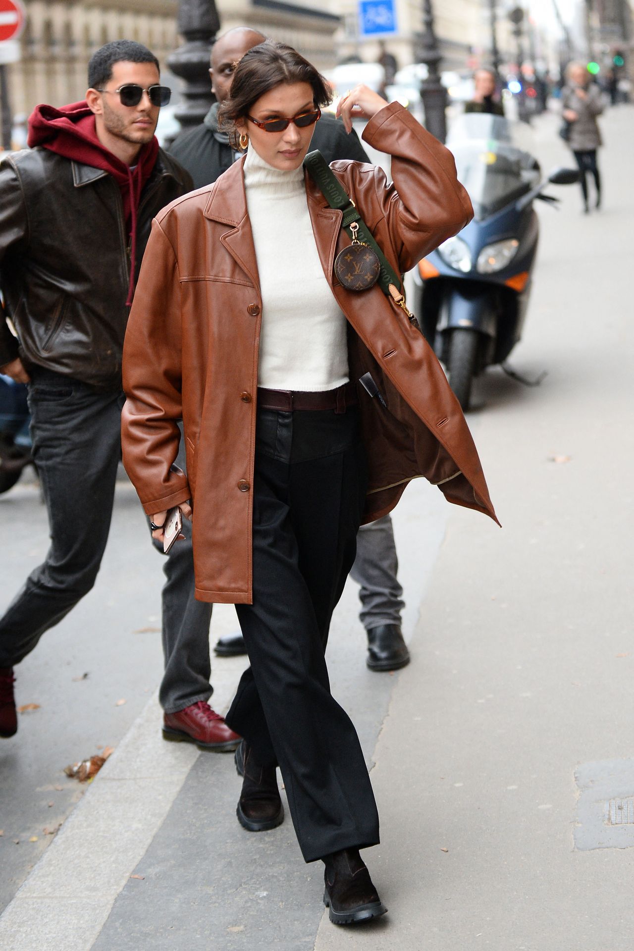 Bella Hadid Street Fashion - Paris 01/14/2020 • CelebMafia