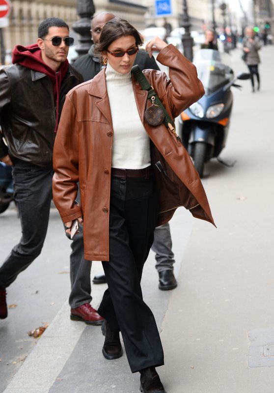 Bella Hadid Street Fashion - Paris 01/14/2020