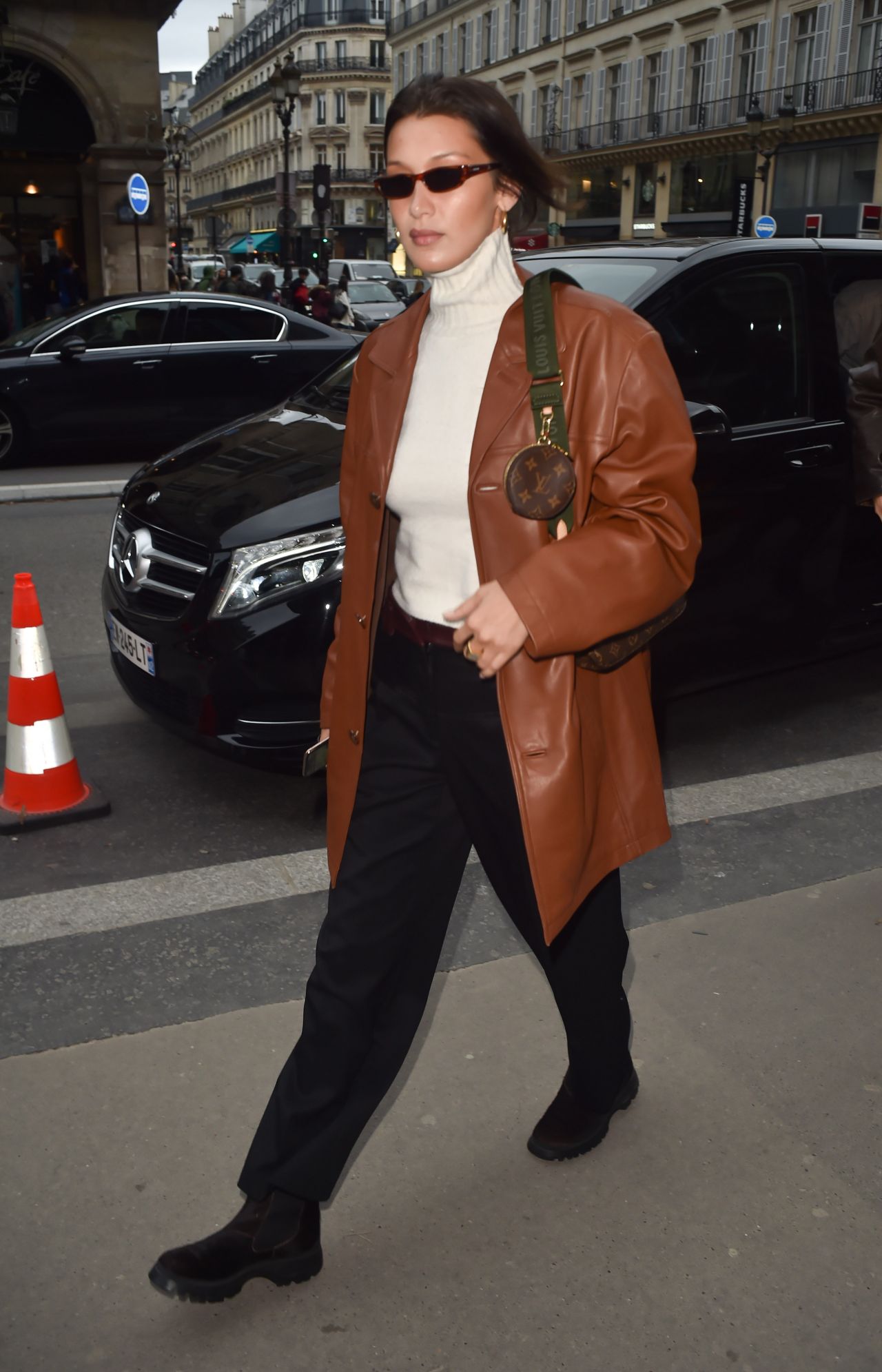 Bella Hadid - Louis Vuitton Menswear Show in Paris 01/16/2020 • CelebMafia