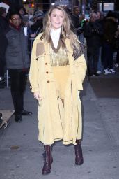 Blake Lively - Arriving at GMA in NYC 01/28/2020