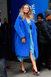 Blake Lively - Leaving GMA in NYC 01/28/2020
