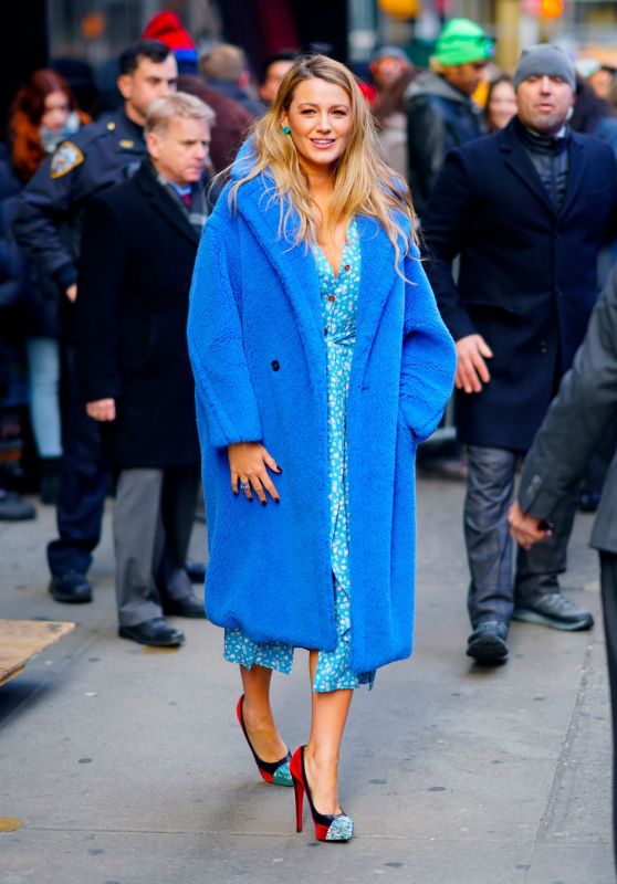 Blake Lively - Leaving GMA in NYC 01/28/2020