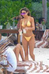 Chantel Jeffries in a Bikini in Tulum 01/02/2020