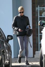 Charlize Theron in Tights - Beverly Hills 01/07/2020