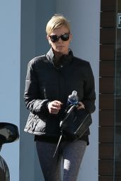 Charlize Theron in Tights - Beverly Hills 01/07/2020