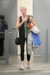 Charlize Theron - Leaves a Yoga Class in LA 01/24/2020