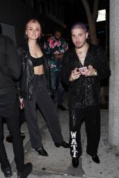 Charlotte Lawrence and Andrew Watt - Bootsy Bellows Night Club in West Hollywood 01/25/2020