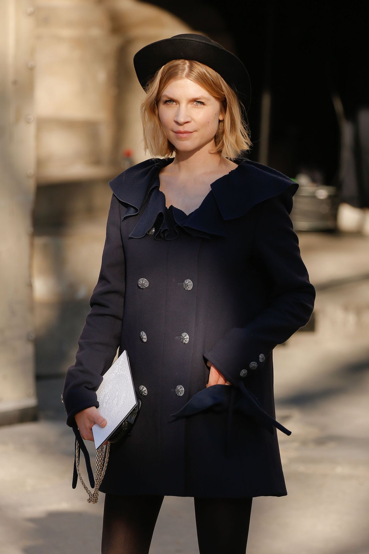 Clemence poesy paris fashion week hi-res stock photography and