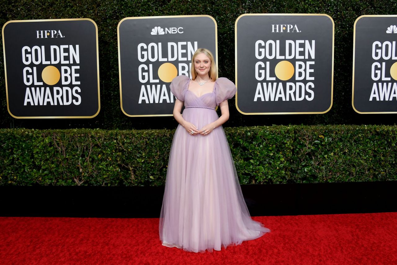 Dakota Fanning – 2020 Golden Globe Awards • CelebMafia