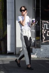 Dakota Johnson in Casual Outfit 01/30/2020