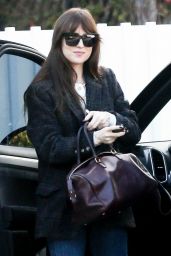 Dakota Johnson Street Style - Out in Los Angeles 01/21/2020