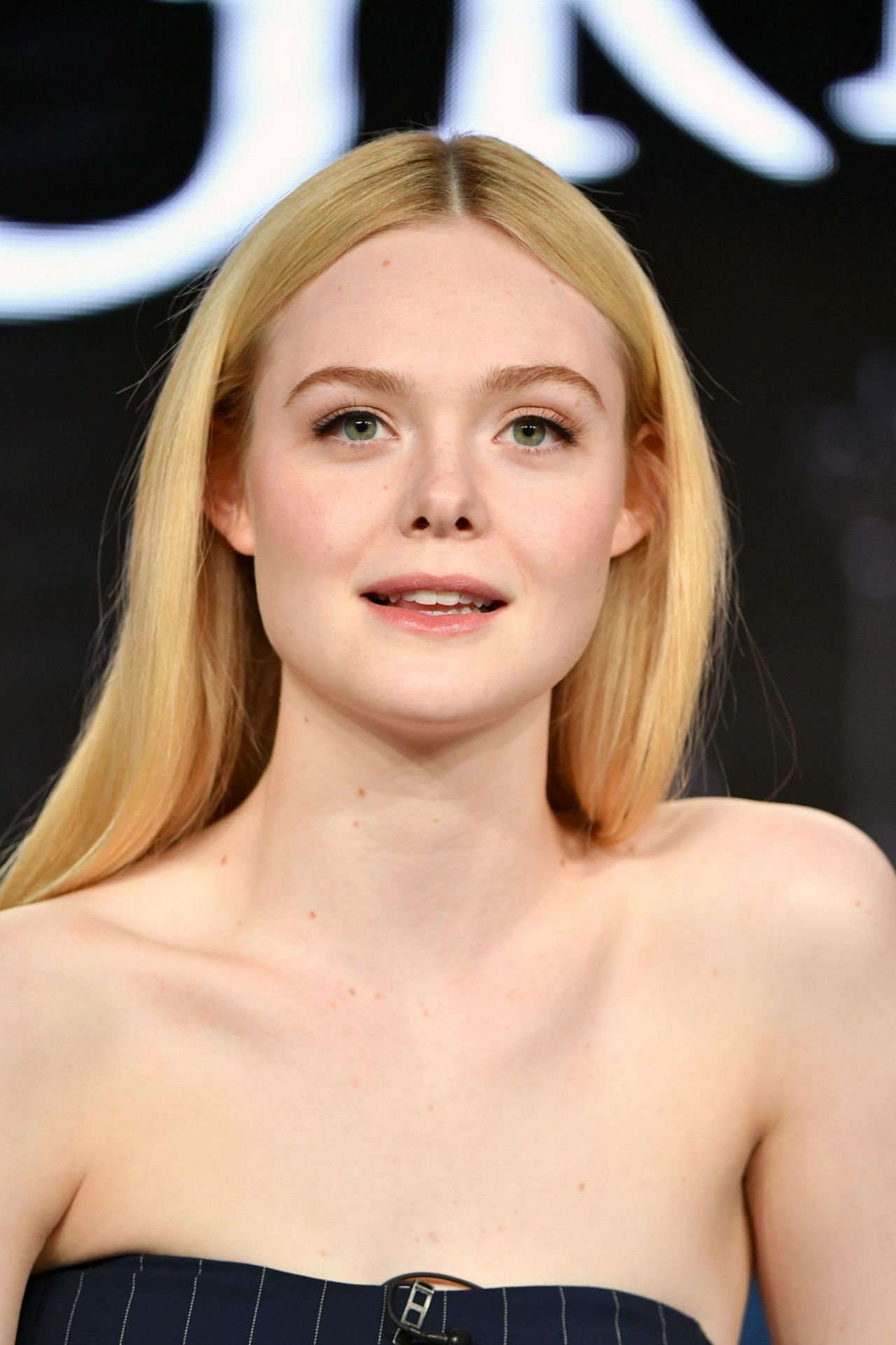ELLE FANNING at The Boxtrolls Press Conference in Beverly 