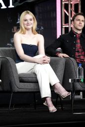 Elle Fanning - Hulu Panel at Winter TCA in Pasadena 01/17/2020