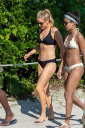 Ellie Goulding in a Bikini on the Beach in Miami 12/31/2019