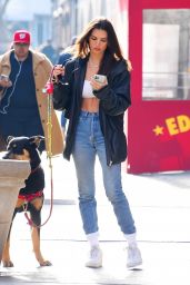 Emily Ratajkowski - Out With Colombo in NYC 01/24/2020