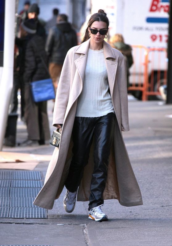 Emily Ratajkowski Street Style - New York 01/30/2020 • CelebMafia