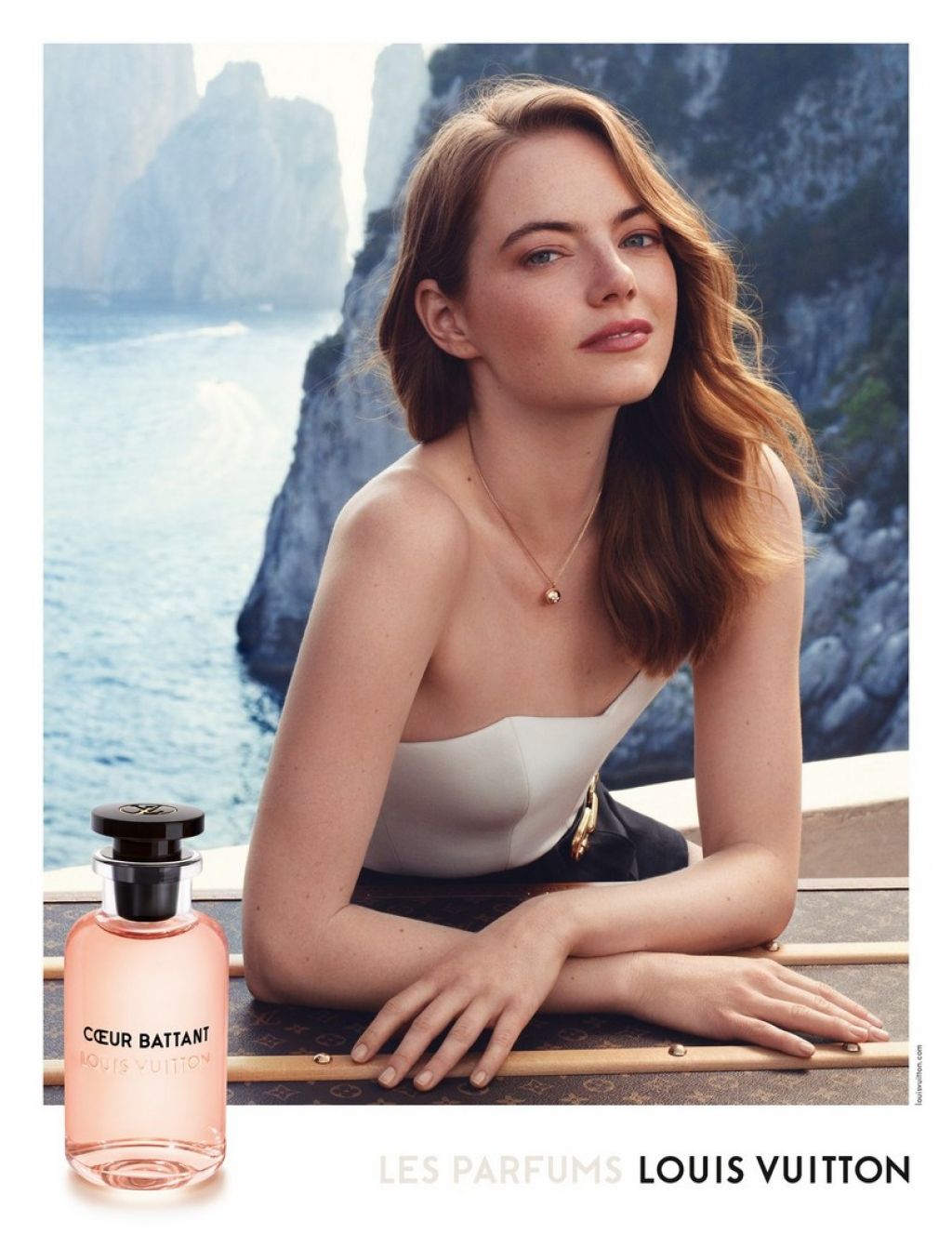 Emma Stone Cœur Battant Fragrance for Louis Vuitton 2019 Campaign (Part III) • CelebMafia