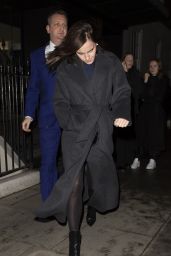 Emma Watson Night Out Style - Leaving C Restaurant in London 01/30/2020