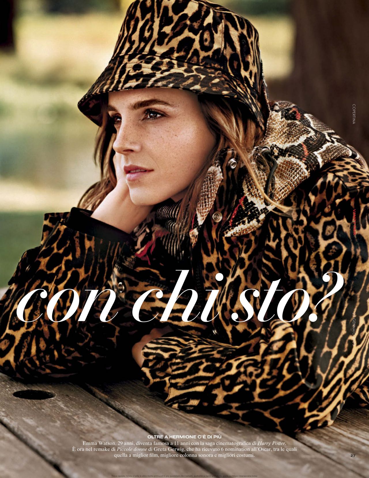 Emma Watson - Vanity Fair Italy 01/29/2020 Issue • CelebMafia