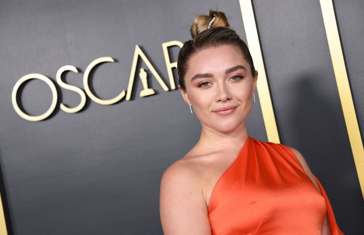 Florence Pugh – 2020 Oscars Nominees Luncheon • CelebMafia