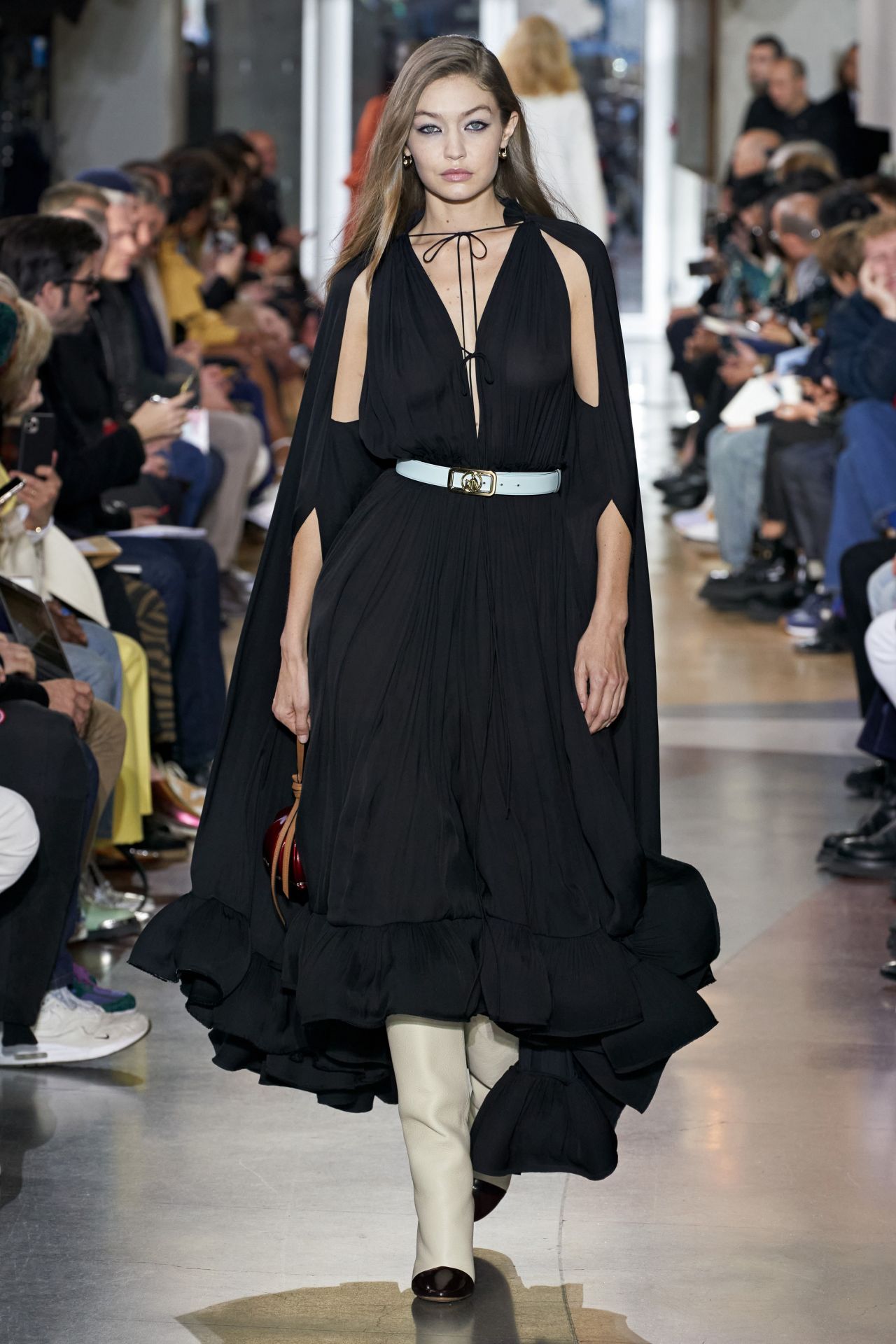 Gigi Hadid - Runway for Lanvin Menswear Show in Paris 01/19/2020 ...