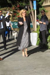 Gillian Anderson - Leaving Four Seasons Hotel in Beverly Hills 01/03/2020