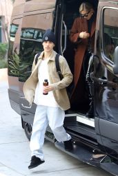 Hailey Rhode Bieber and Justin Bieber - Arrive for a Business Meeting in Santa Monica 01/14/2020