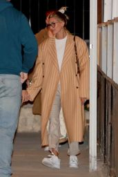 Hailey Rhode Bieber and Justin Bieber - Arrive for a Wednesday Night Church Services in Beverly Hills 01/08/2020