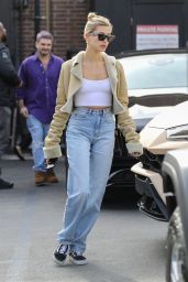 Hailey Rhode Bieber - Leaving Il Pastaio Italian Restaurant in Beverly Hills 01/18/2020