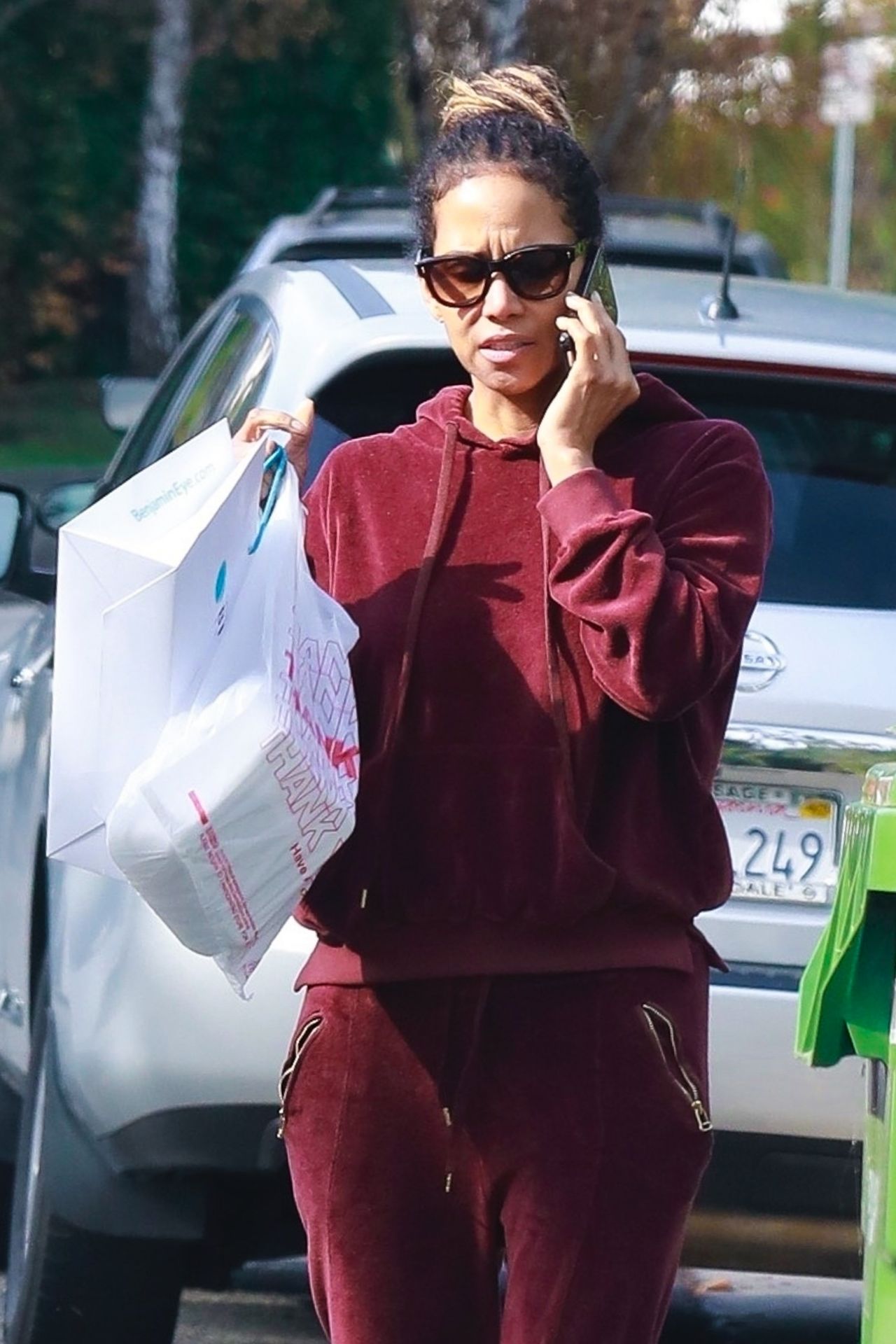 Halle Berry in Tracksuit 01/17/2020 • CelebMafia