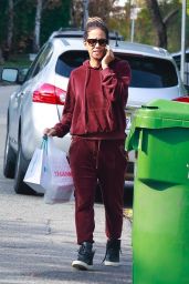 Halle Berry in Tracksuit 01/17/2020