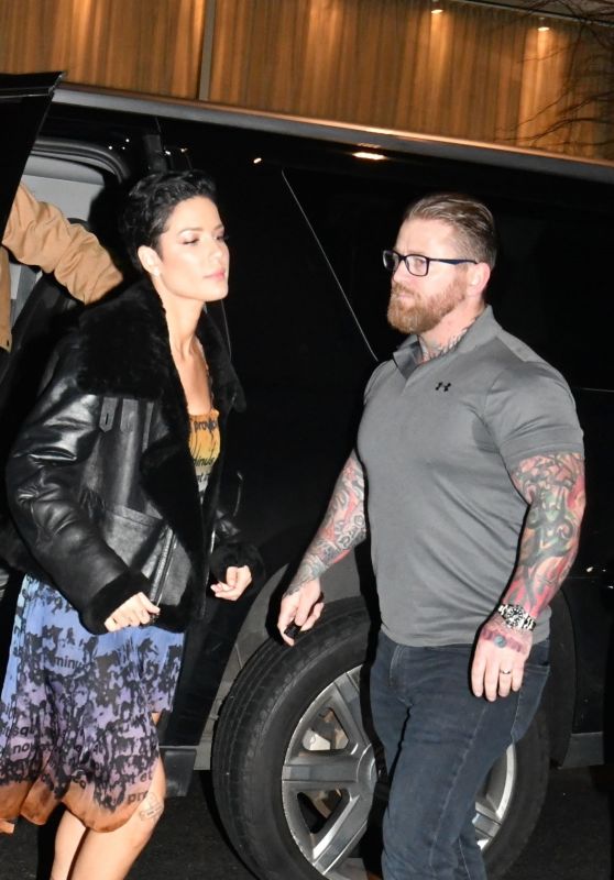 Halsey - Arrives at the SNL Afterparty in NYC 01/25/2020