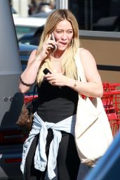 Hilary Duff in Gym Ready Outfit 01/29/2020