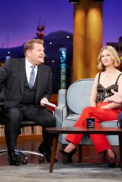 January Jones - The Late Late Show With James Corden in LA 01/15/2020