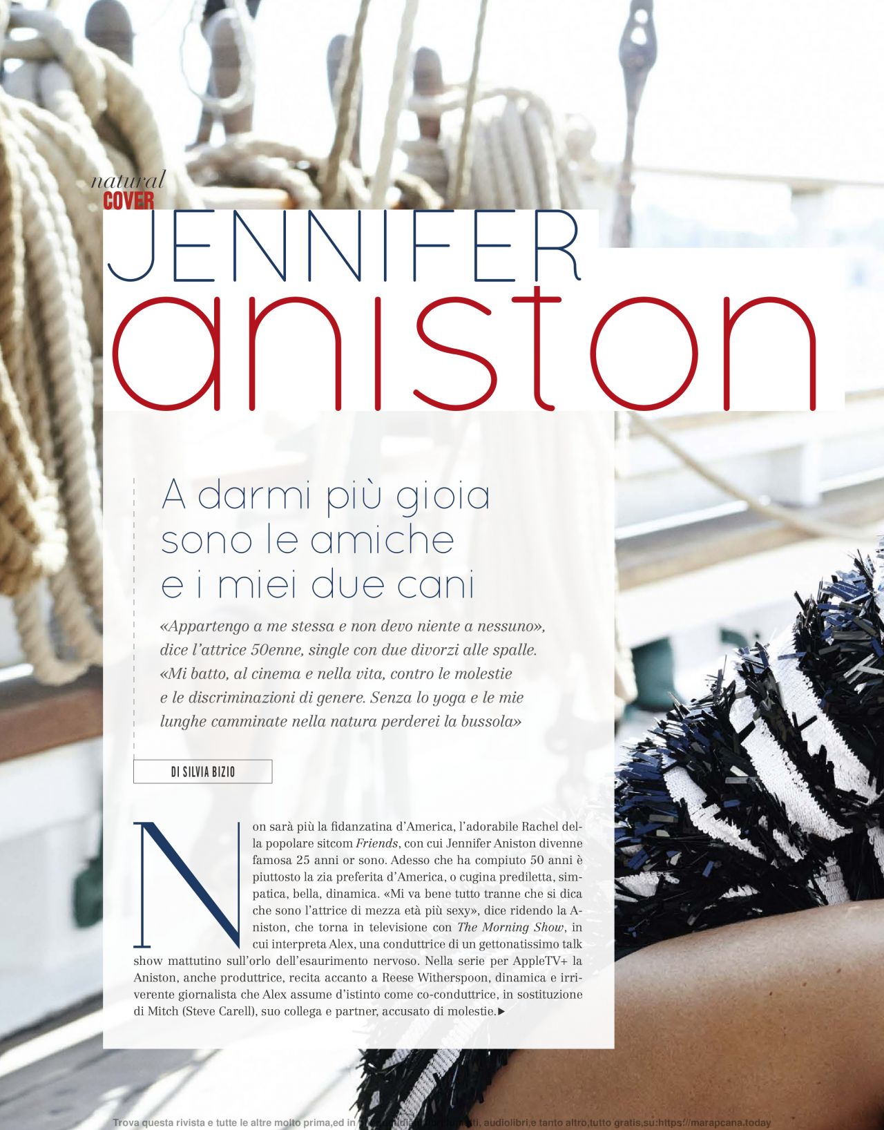 Jennifer Aniston - Natural Style Magazine January 2020 Issue • CelebMafia