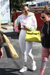 Jennifer Lopez in Gym Ready Outfit - Miami 01/21/2020