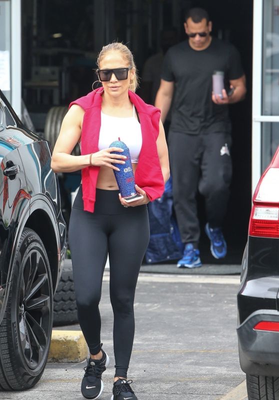 Jennifer Lopez – Leaving the Gym in Miami 01/27/2020