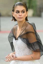 Kaia Gerber - Backstage at the Chanel Haute Couture Show in Paris 01/21/2020