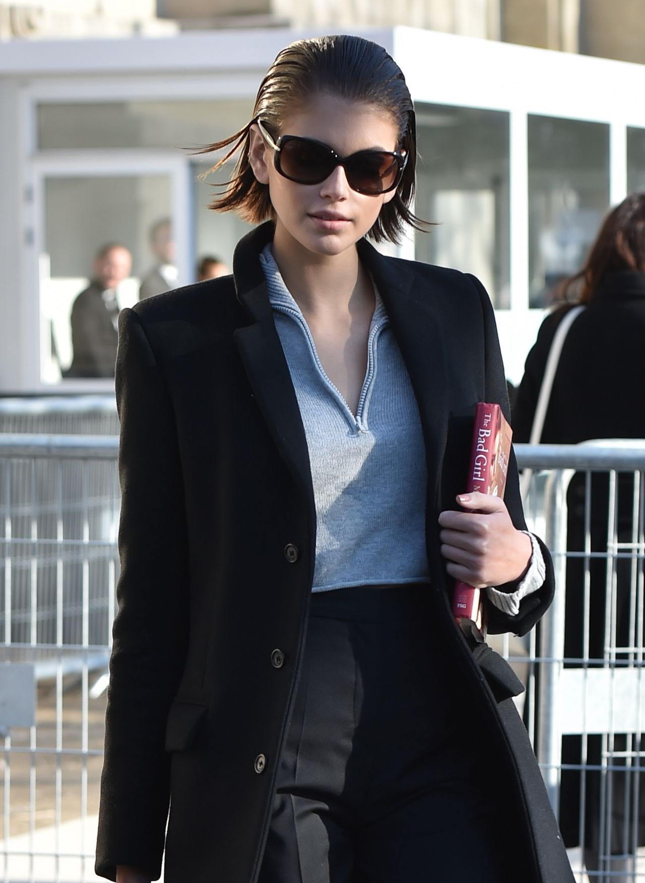 Kaia Gerber Looking Stylish - Arrives at the Chanel Fashion Show in