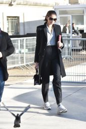 Kaia Gerber Looking Stylish - Arrives at the Chanel Fashion Show in