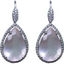 Kallati Pink Sapphire Diamond Earrings