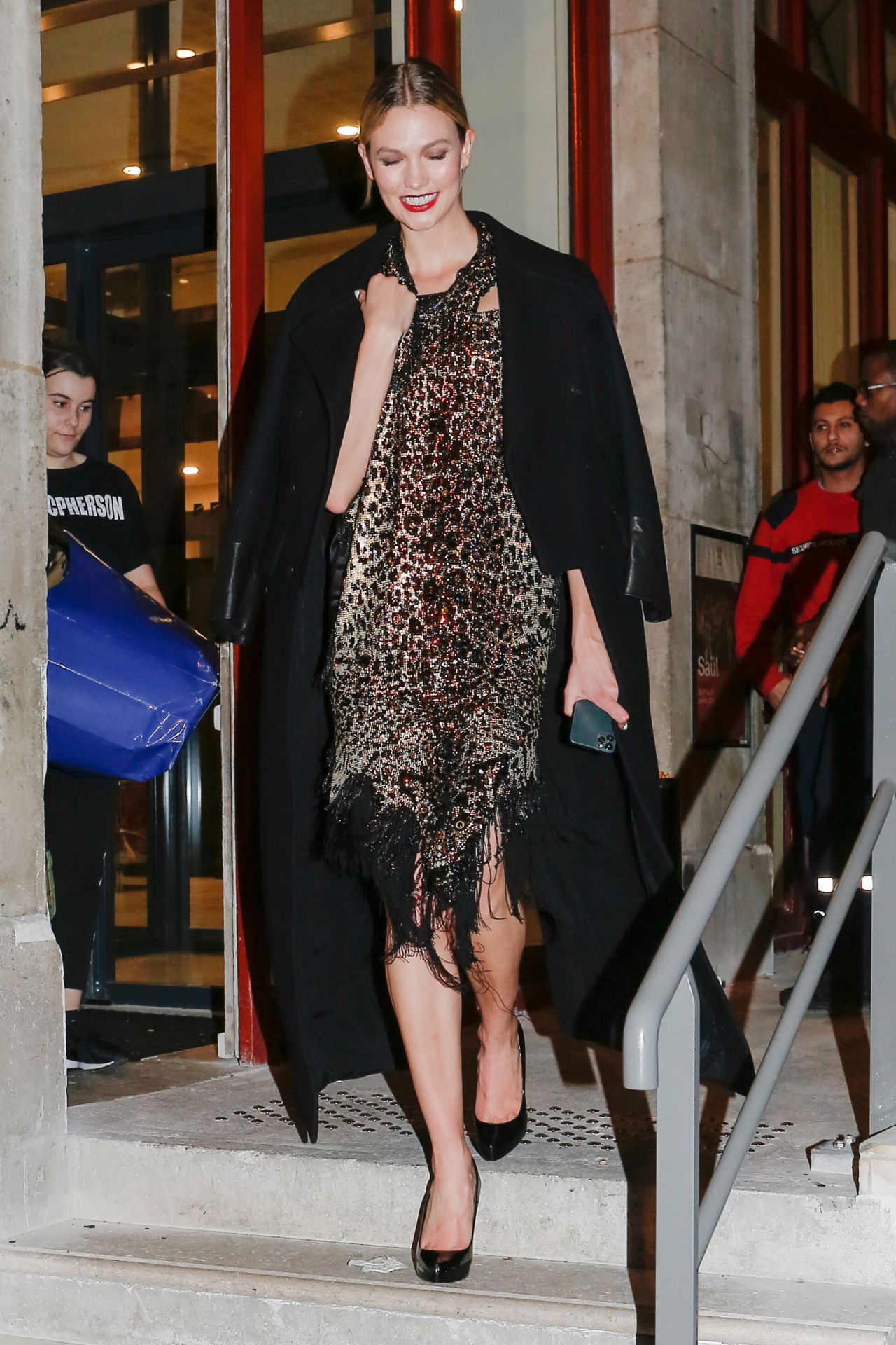 Karlie Kloss - Leaving the Jean-Paul Gaultier Show in Paris 01/22/2020