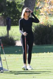 Khloe Kardashian and Kim Kardashian - Golfing in LA 01/08/2020
