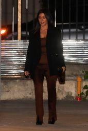 Kourtney Kardashian Night Out - Matsuhisa in Beverly Hills 01/08/2020