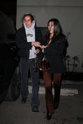 Kourtney Kardashian Night Out - Matsuhisa in Beverly Hills 01/08/2020