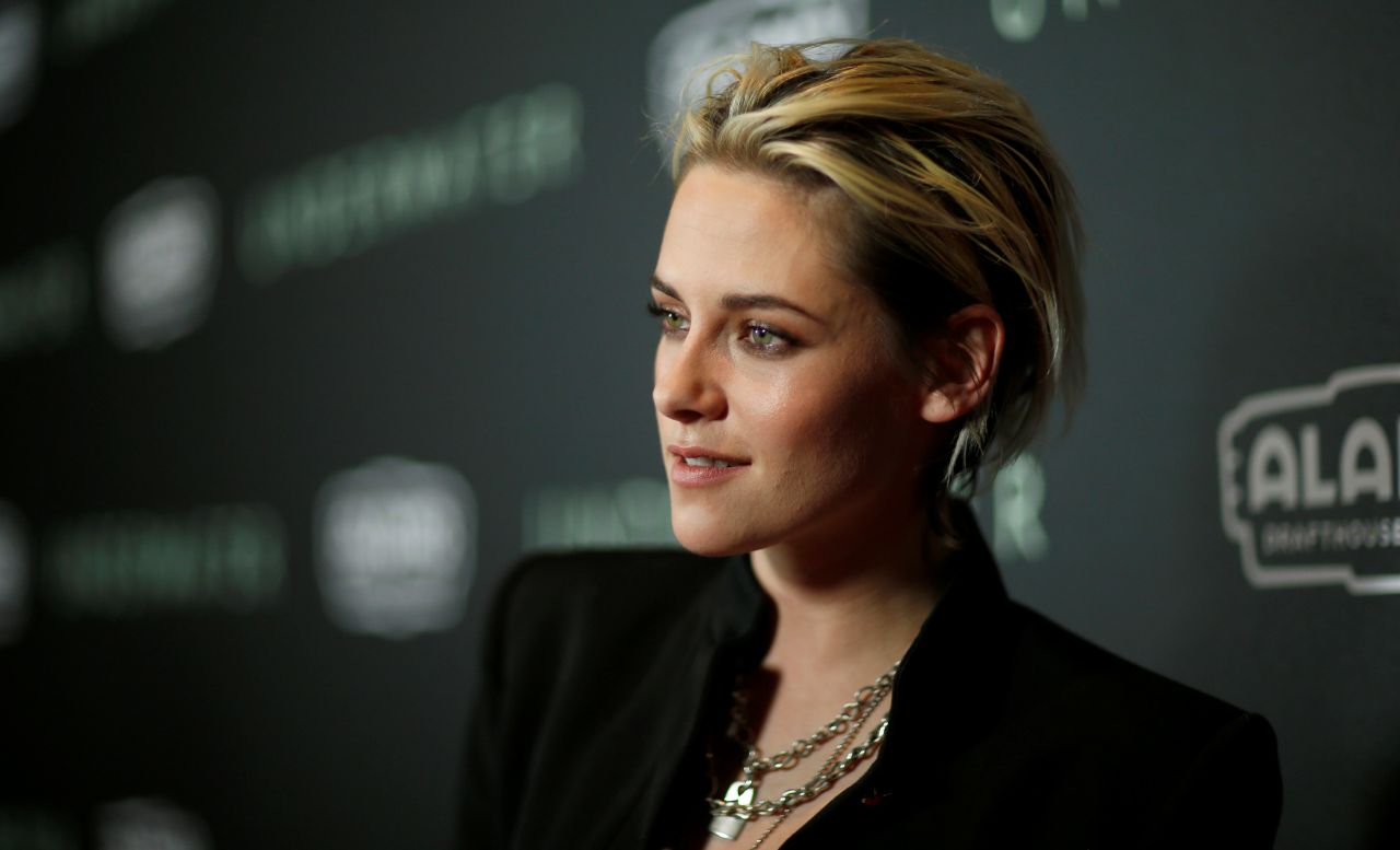 Kristen Stewart attends a Q&A session during the Fan Screening of  'Underwater' in Los Angeles