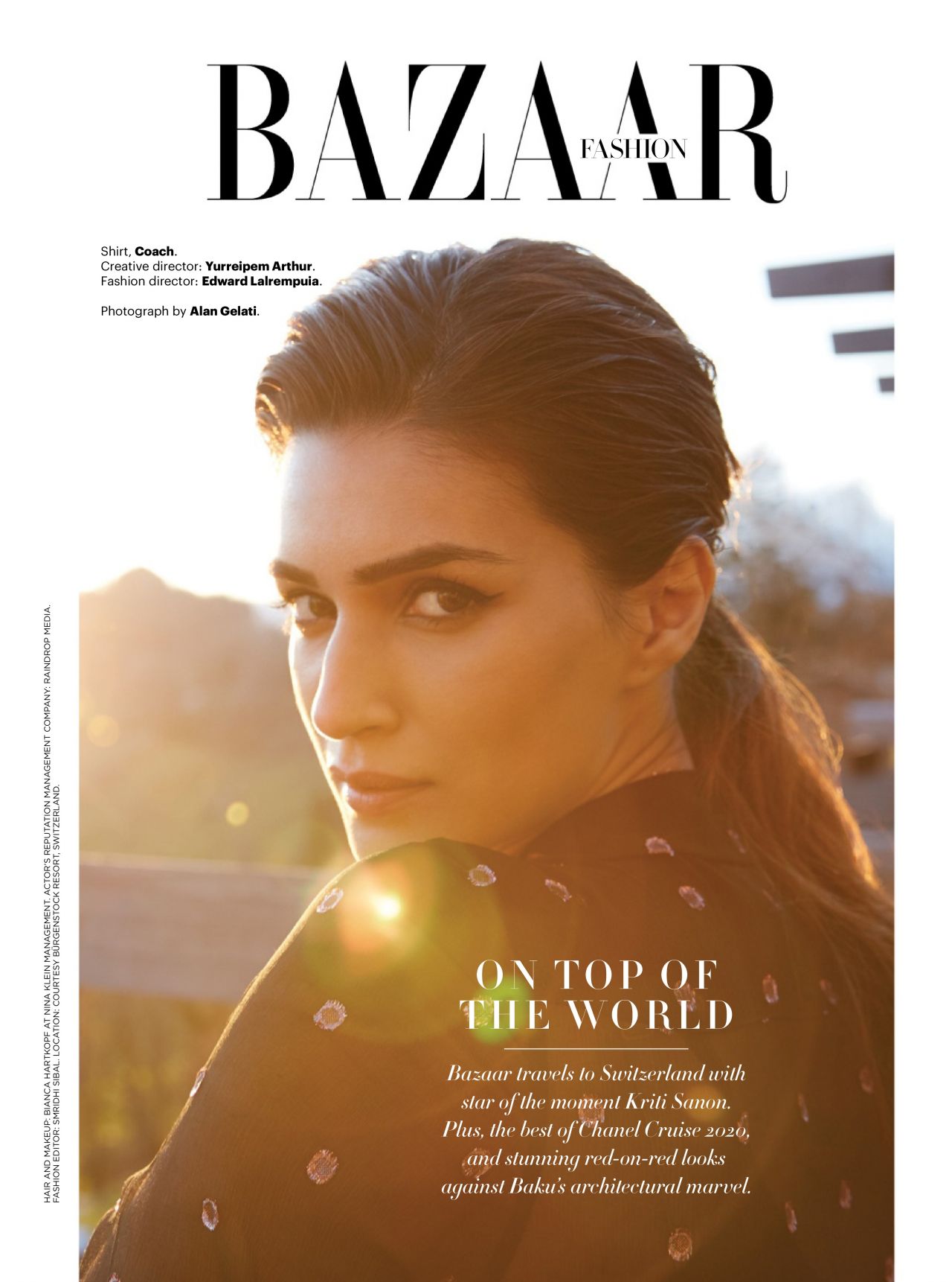 Kriti Sanon - Harpers Bazaar India January/February 2020 Issue • CelebMafia