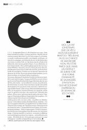 Laetitia Casta - ELLE France 01/10/2020 Issue