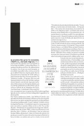Laetitia Casta - ELLE France 01/10/2020 Issue