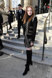 Larsen Thompson - Outside the Ellie Saab Fashion Show in Paris 01/22/2020